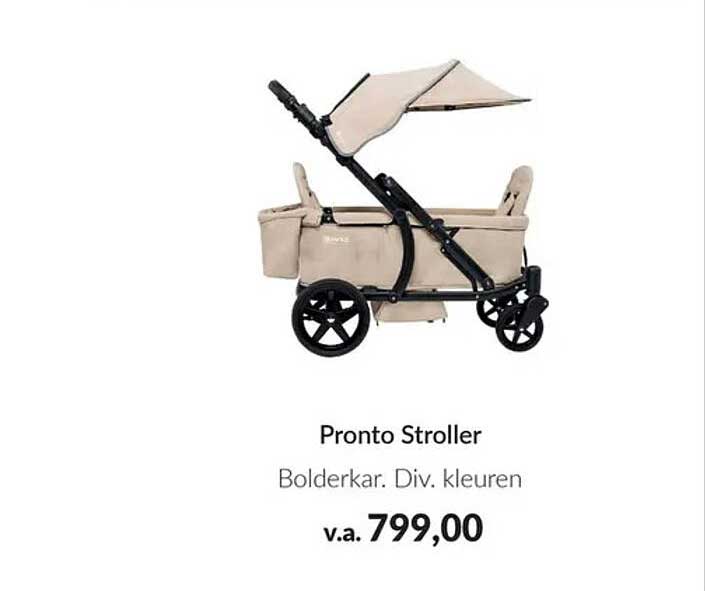 Pronto Stroller Bolderkar. Div. kleuren