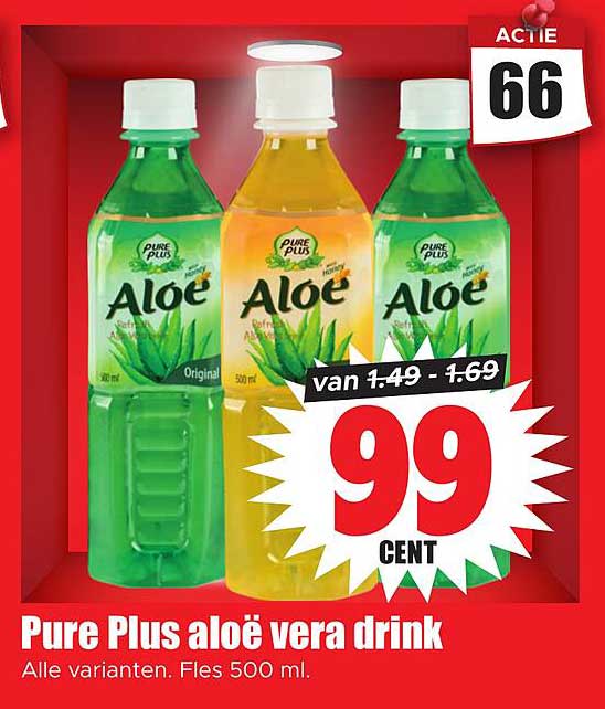 Pure Plus aloë vera drink