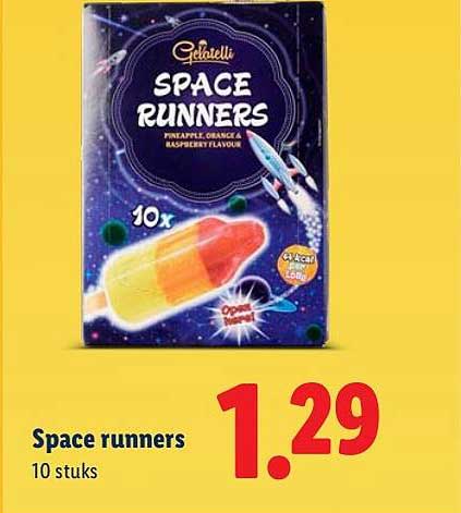 Space runners 10 stuks