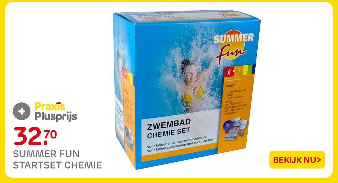 SUMMER FUN STARTSET CHEMIE