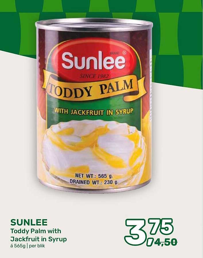 SUNLEE Toddy Palm with Jackfruit in Syrup