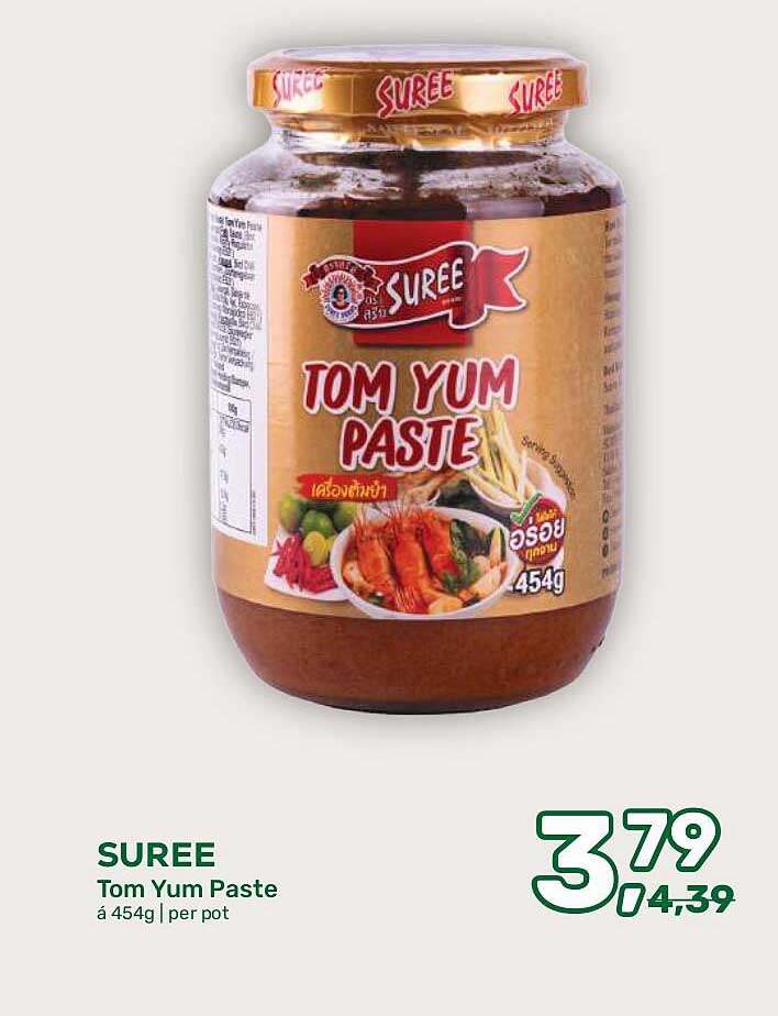 SUREE Tom Yum Paste á 454g | per pot