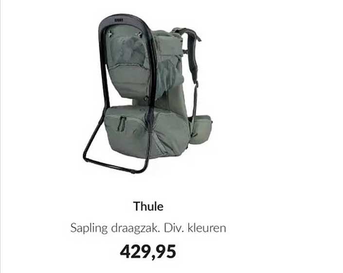 Thule Sapling draagzak. Div. kleuren