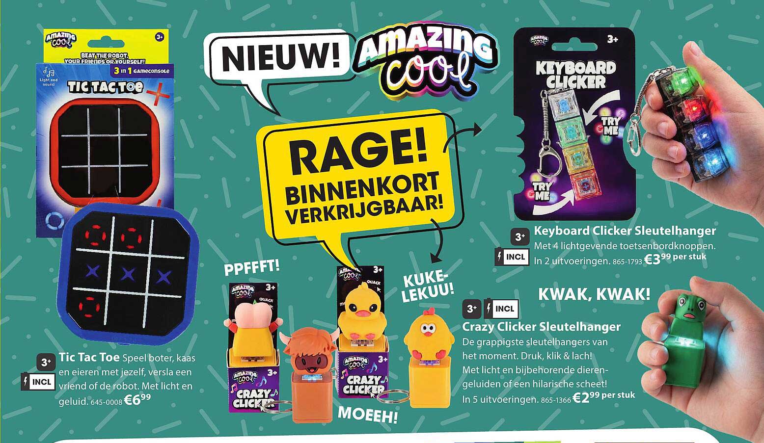 Tic Tac Toe speel boter, kaas en eieren met jezelf, versla een vriend of de robot. Met licht en geluid.
