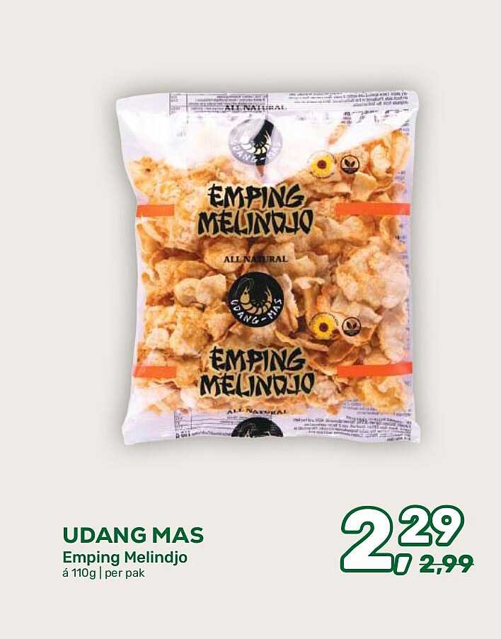 UDANG MAS Emping Melindjo