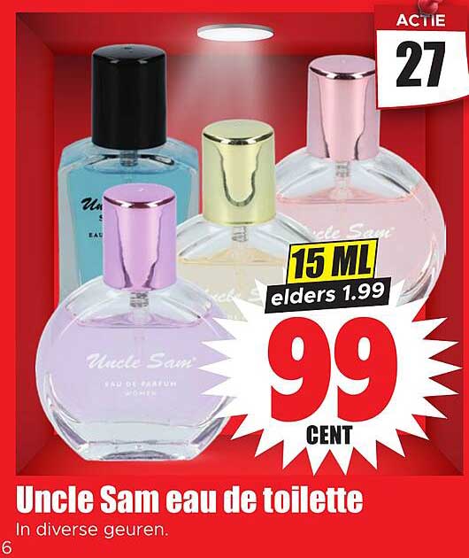 Uncle Sam eau de toilette