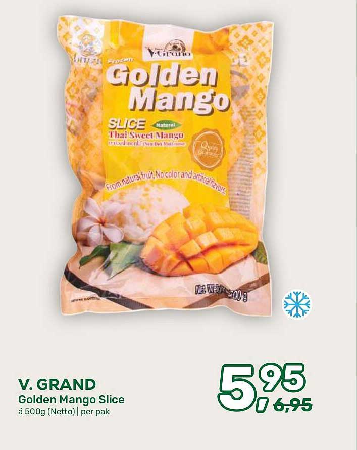V. GRAND Golden Mango Slice