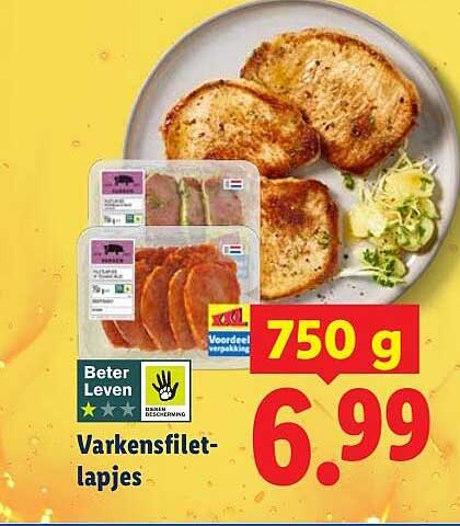 Varkensfiletlapjes