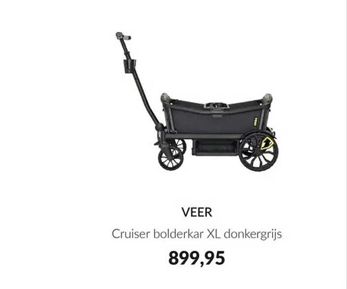 VEER Cruiser bolderkar XL donkergrijs