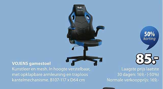 VOJENS gamestoel