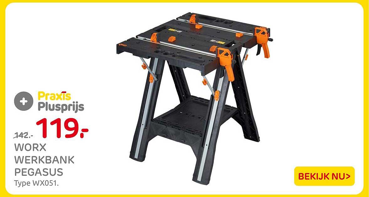 WORX WERKBANK PEGASUS Type WX051.