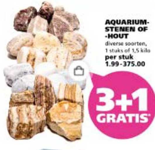 AQUARIUM-STEENEN OF -HOUT