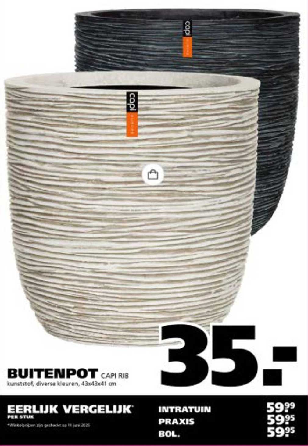 BUITENPOT CAPI RIB