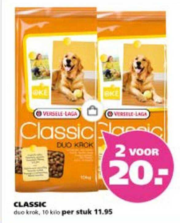 CLASSIC duo kroc, 10 kilo per stuk 11.95
