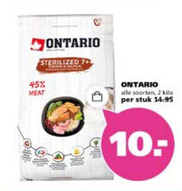 ONTARIO alle soorten, 2 kilo per stuk 14,95