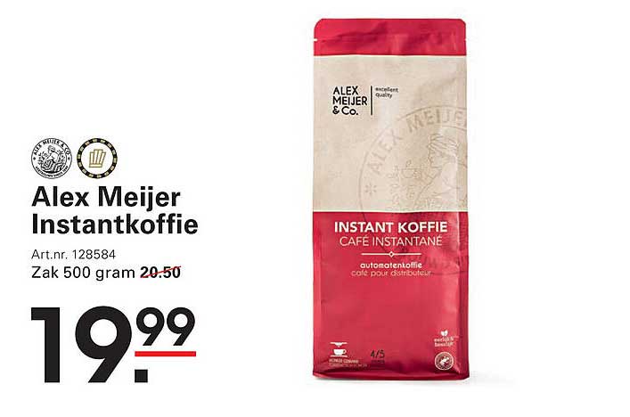 Alex Meijer Instantkoffie