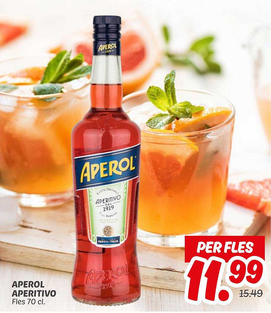 APEROL APERITIVO Fles 70 cl.