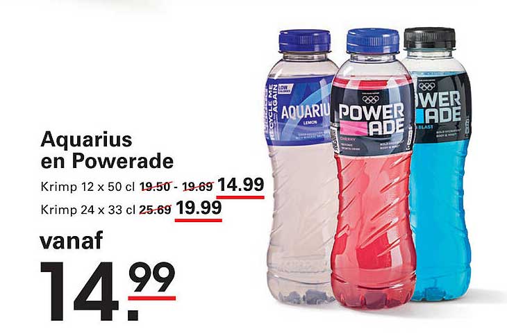 Aquarius en Powerade
