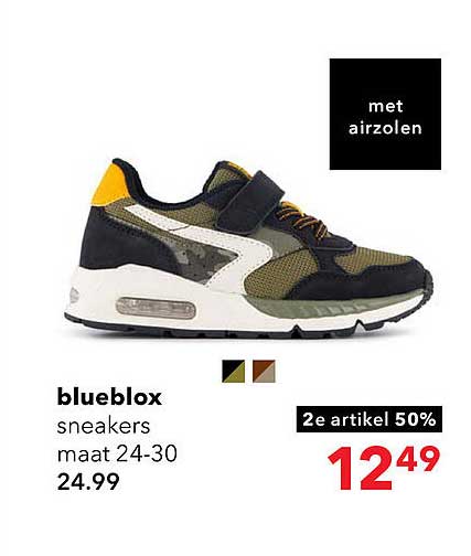 blueblox sneakers maat 24-30