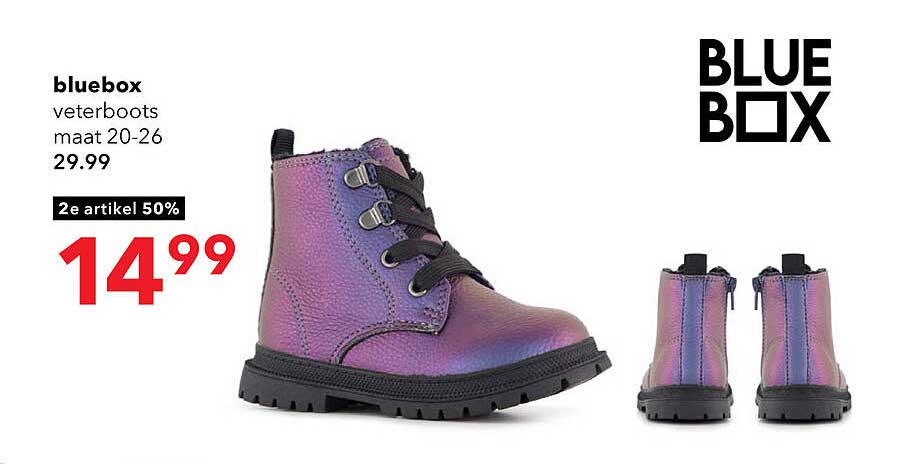 bluebox veterboots maat 20-26