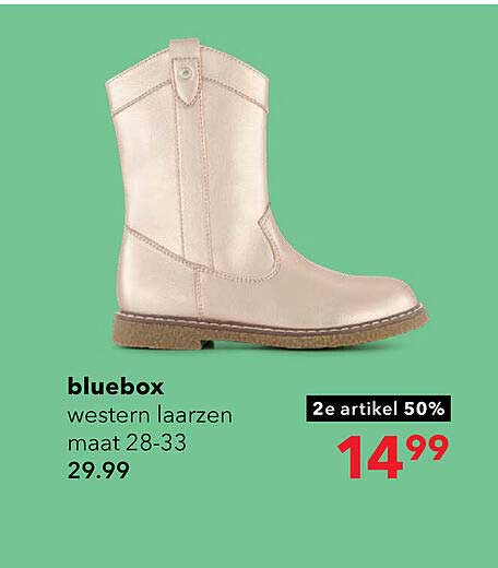 bluebox western laarzen maat 28-33