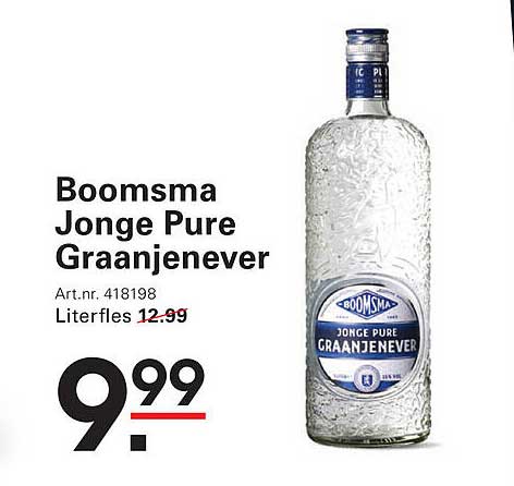 Boomsma Jonge Pure Graanjenever