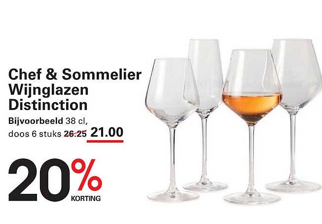 Chef & Sommelier Wijnglazen Distinction