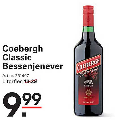 Coebergh Classic Bessenjenever