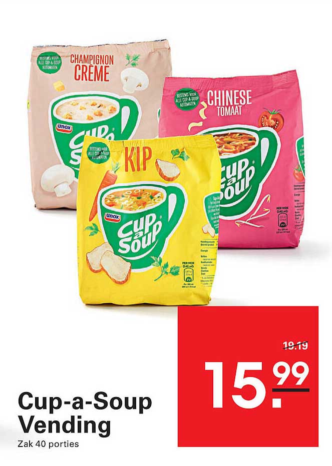 Cup-a-Soup Vending