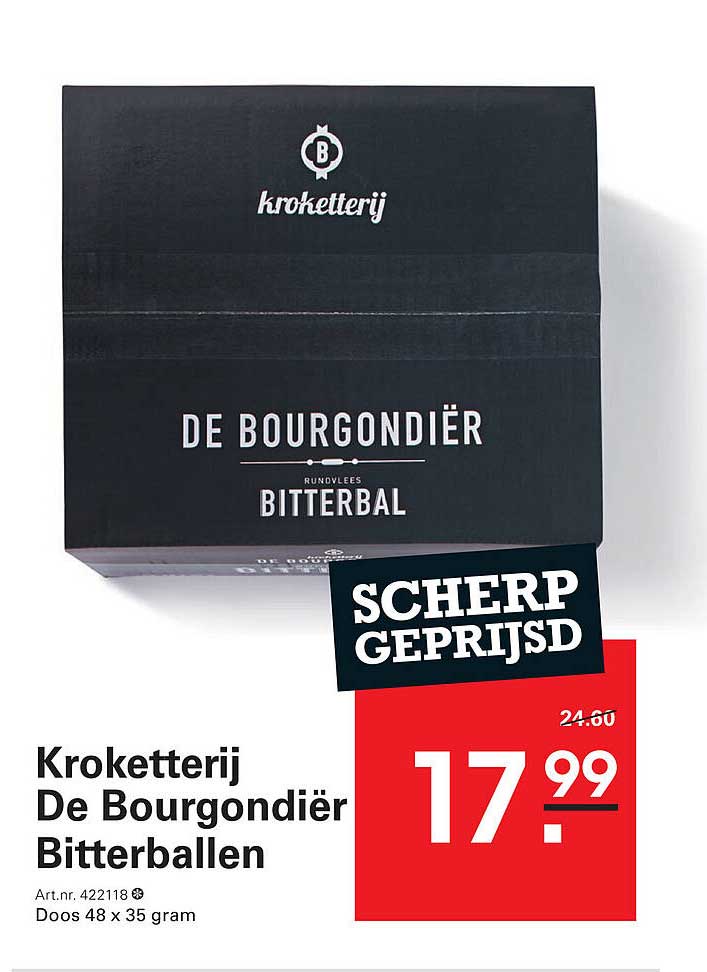 De Bourgondiër Bitterballen
