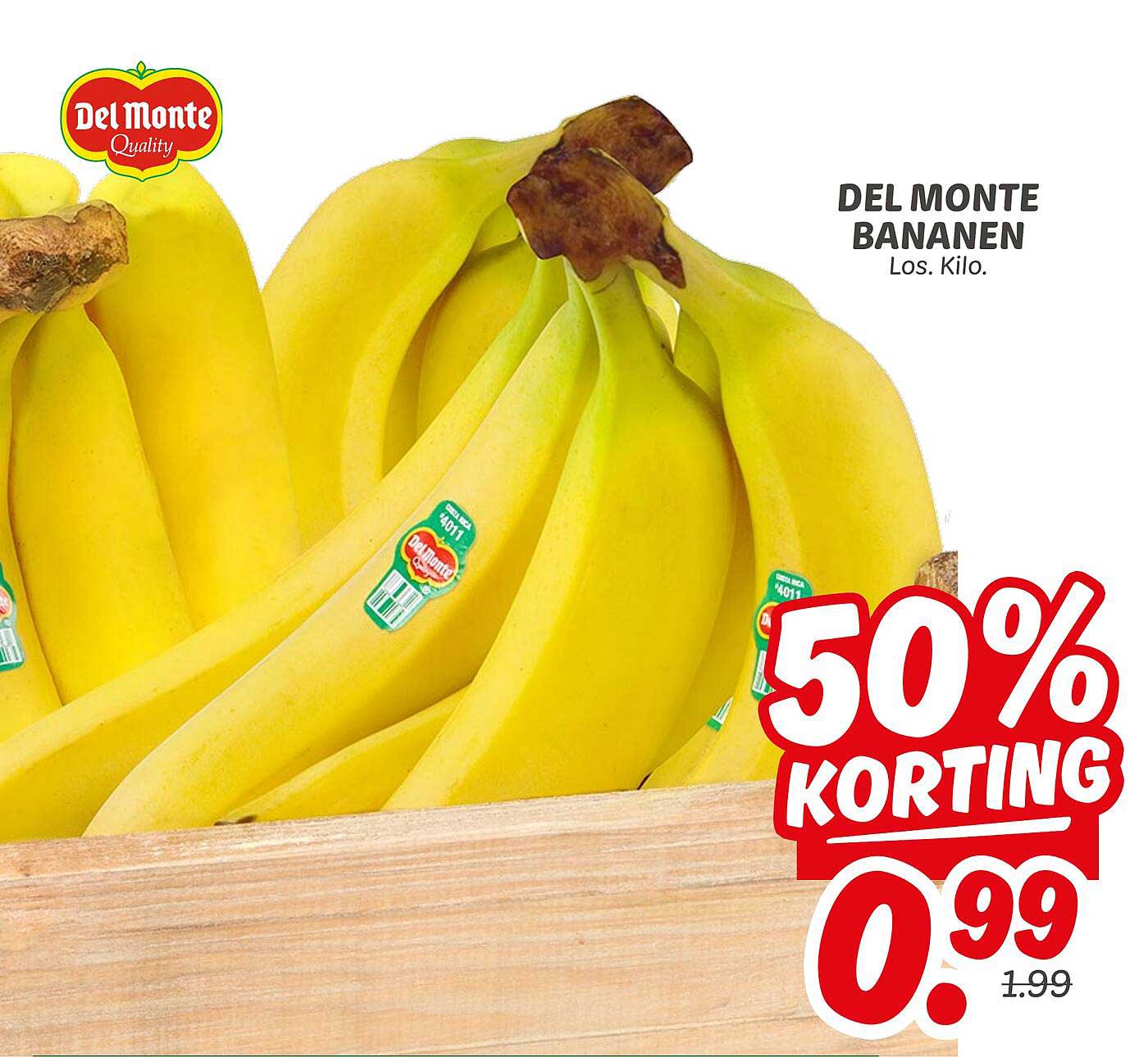 Del Monte Bananen Los. Kilo.