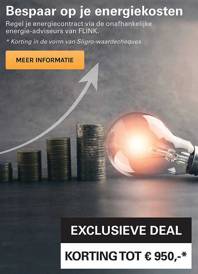 EXCLUSIEVE DEAL KORTING TOT € 950,-*