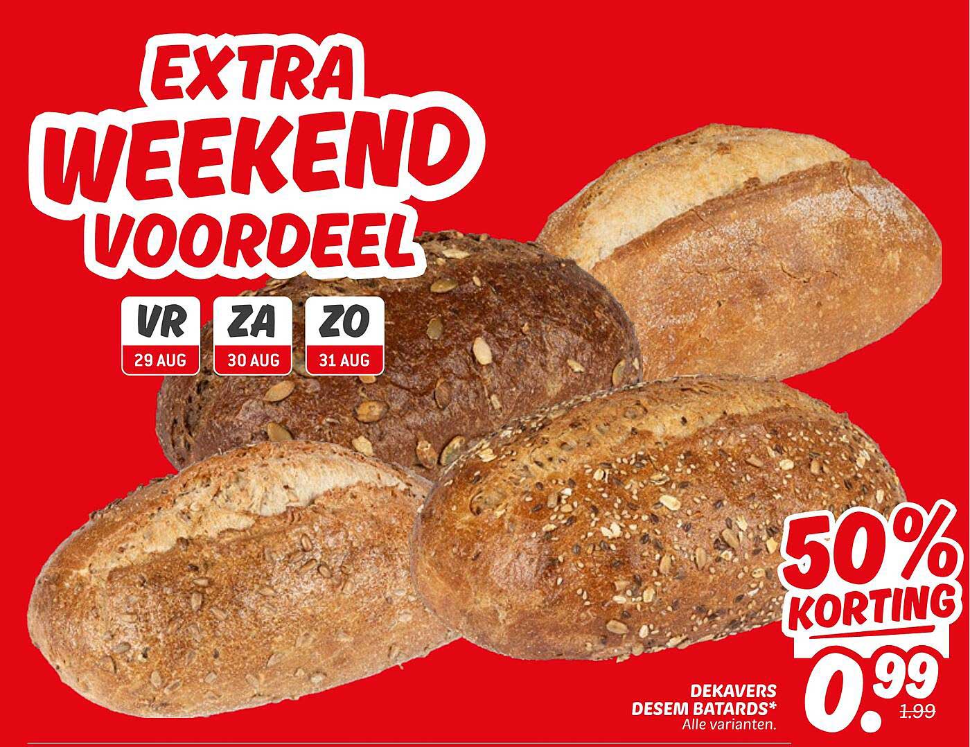 EXTRA WEEKEND VOORDEEL
