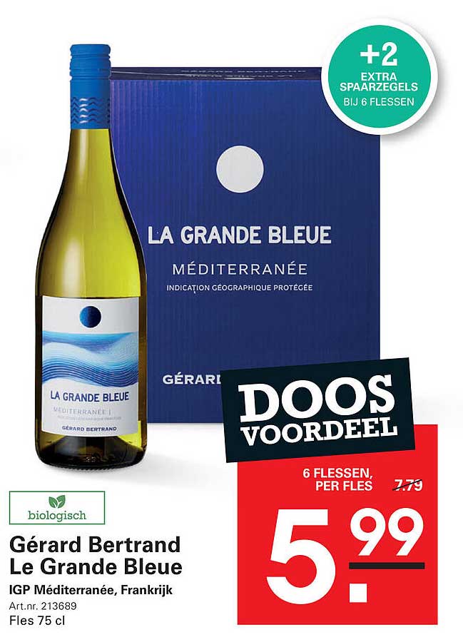 Gérard Bertrand Le Grande Bleue