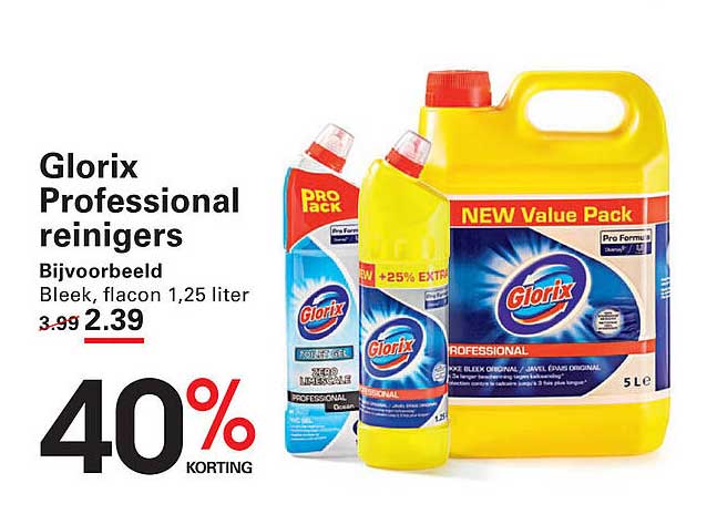 Glorix Professional reinigers