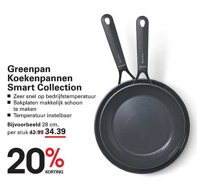 Greenpan Koekenpannen Smart Collection