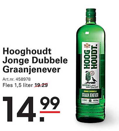 Hooghoudt Jonge Dubbele Graanjenever
