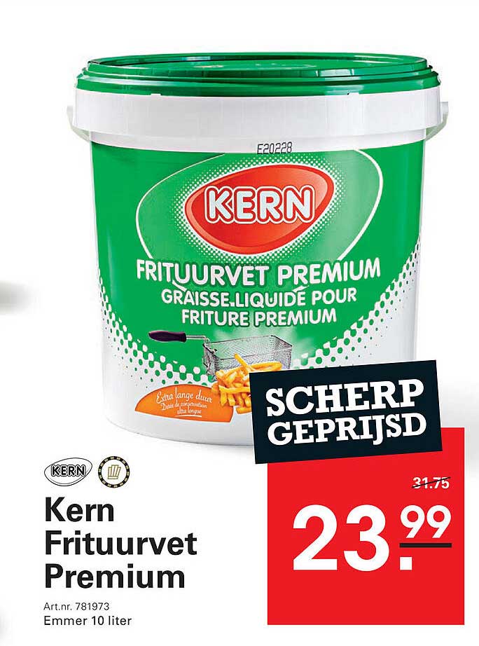 Kern Frituurvet Premium