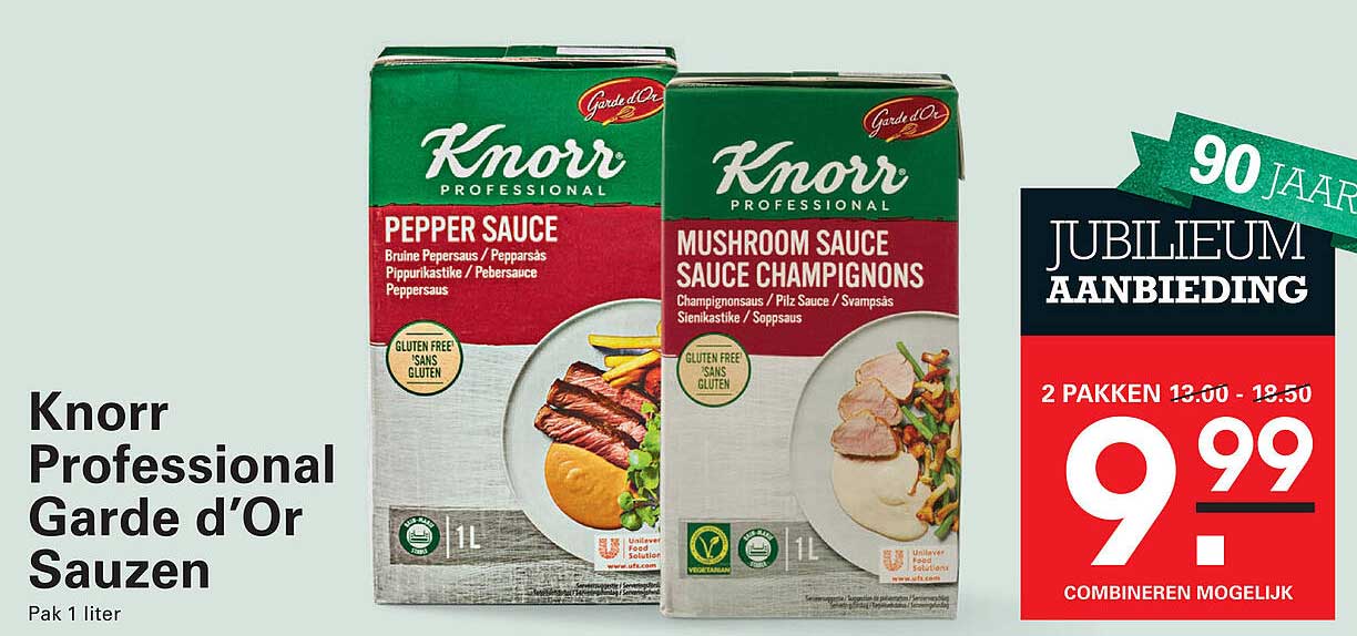 Knorr Professional Garde d'Or Sauzen