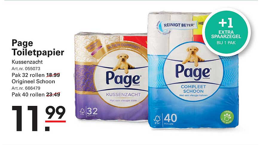 Page Toiletpapier