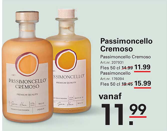 Passimoncello Cremoso