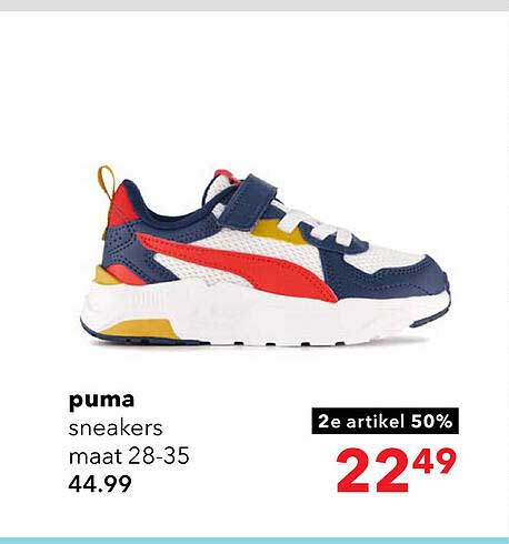 Puma sneakers maat 28-35
