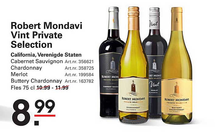 Robert Mondavi Vint Private Selection