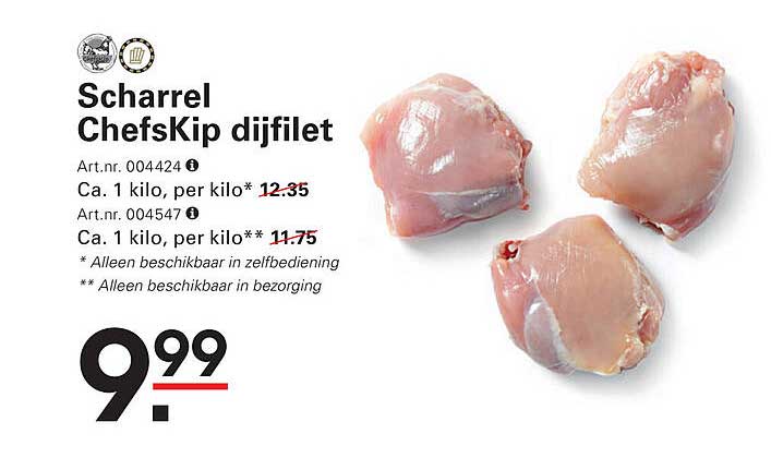 Scharrel ChefsKip dijfilet