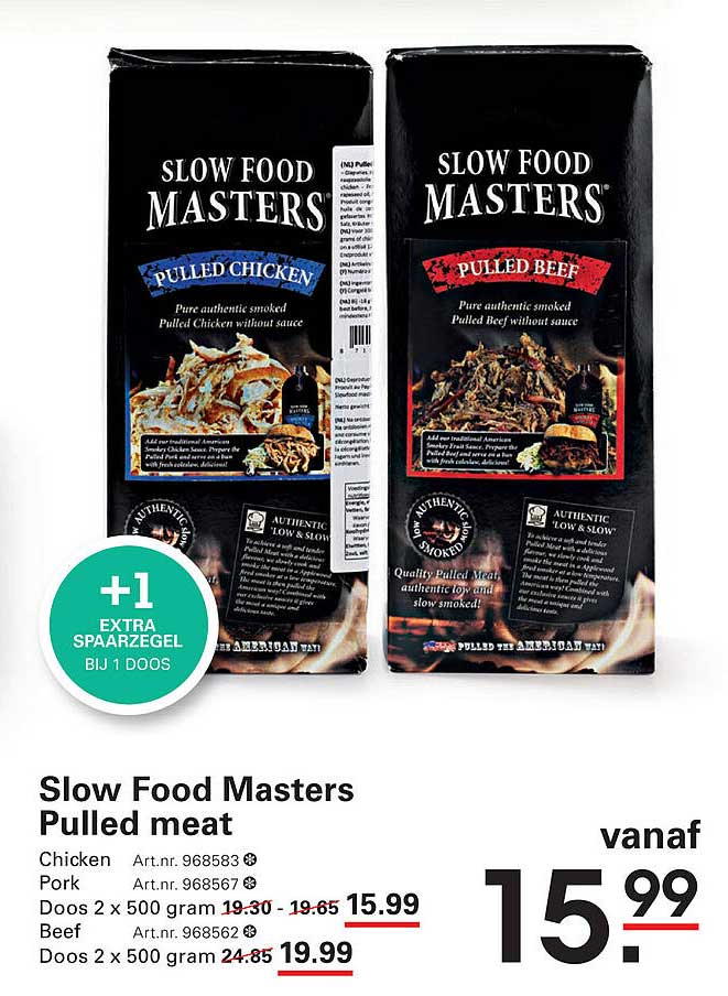 Slow Food Masters Pulled meat