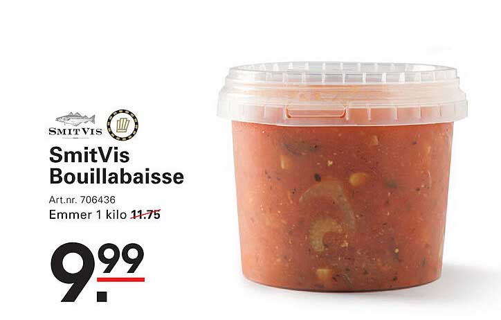 SmitVis Bouillabaisse Emmer 1 kilo