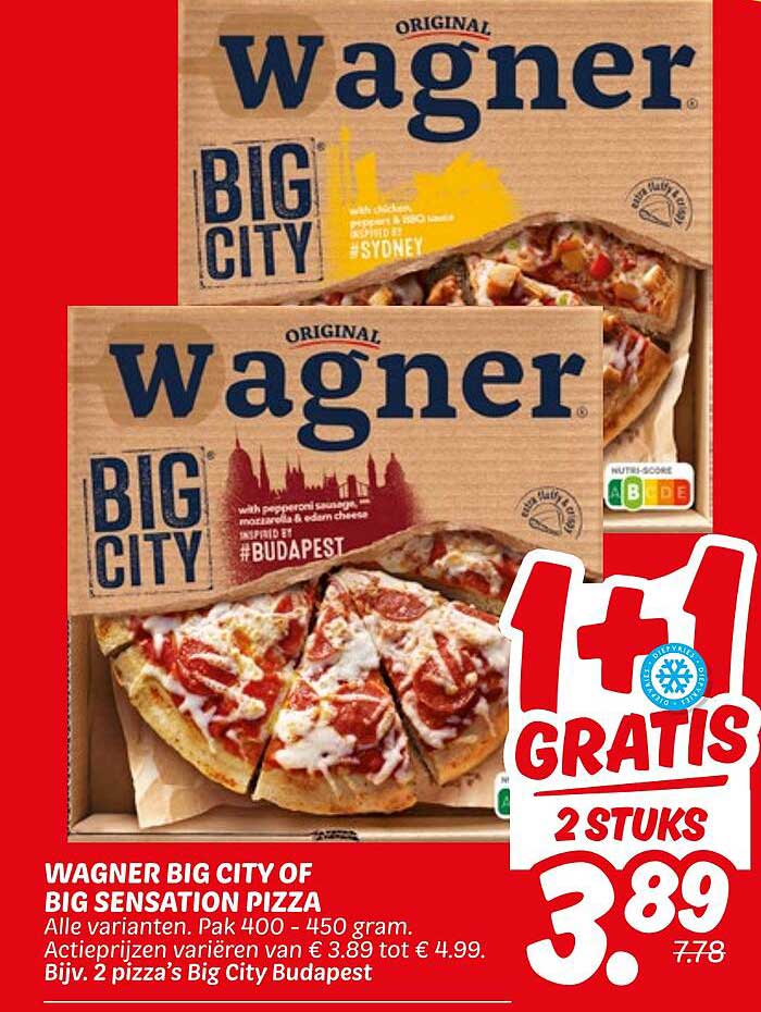 WAGNER BIG CITY OF BIG SENSATION PIZZA