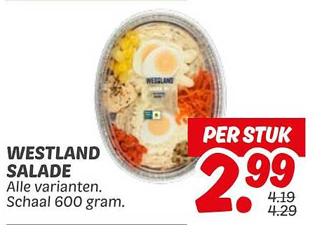 WESTLAND SALADE
