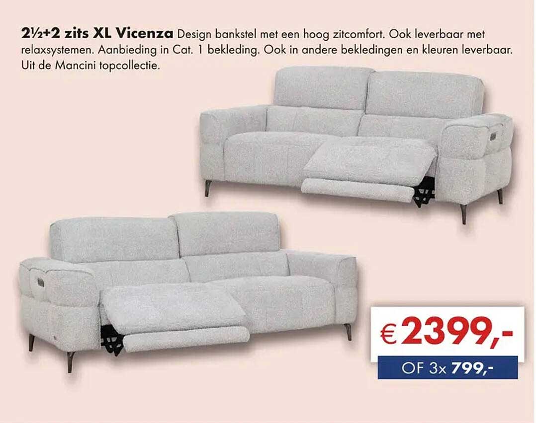 2½+2 zits XL Vicenza