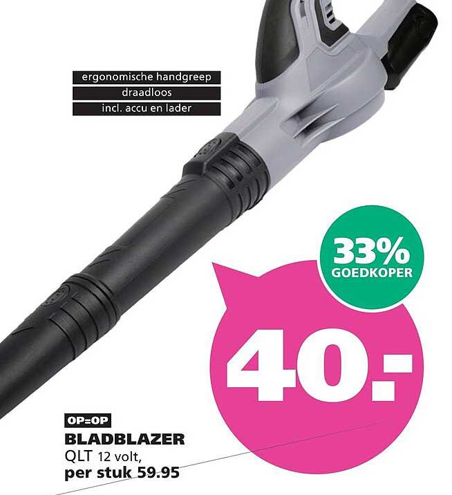 BLADBLAZER QLT 12 volt, per stuk 59.95